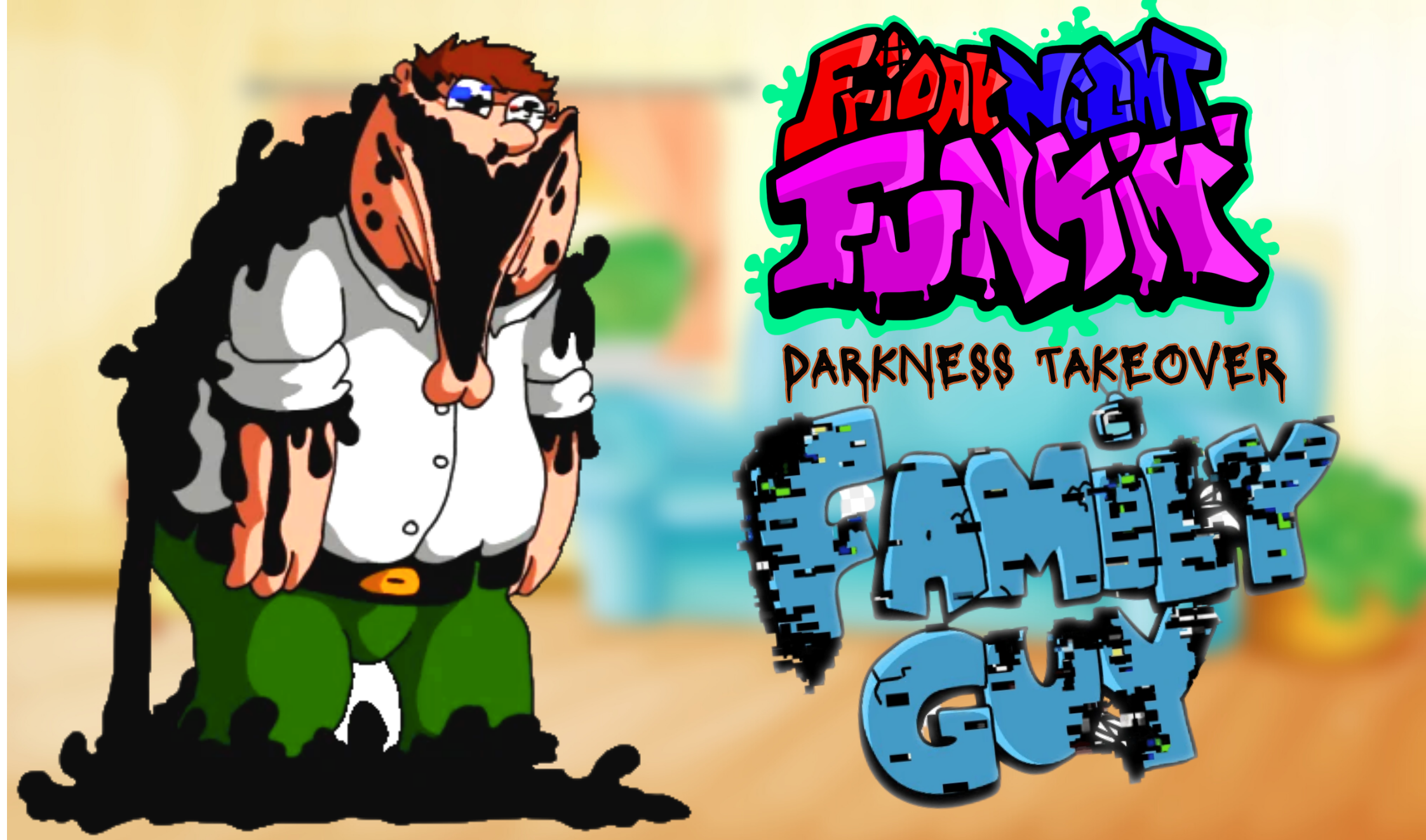 FNF: Darkness Takeover vs Pibby Family Guy Mod - Play Online
