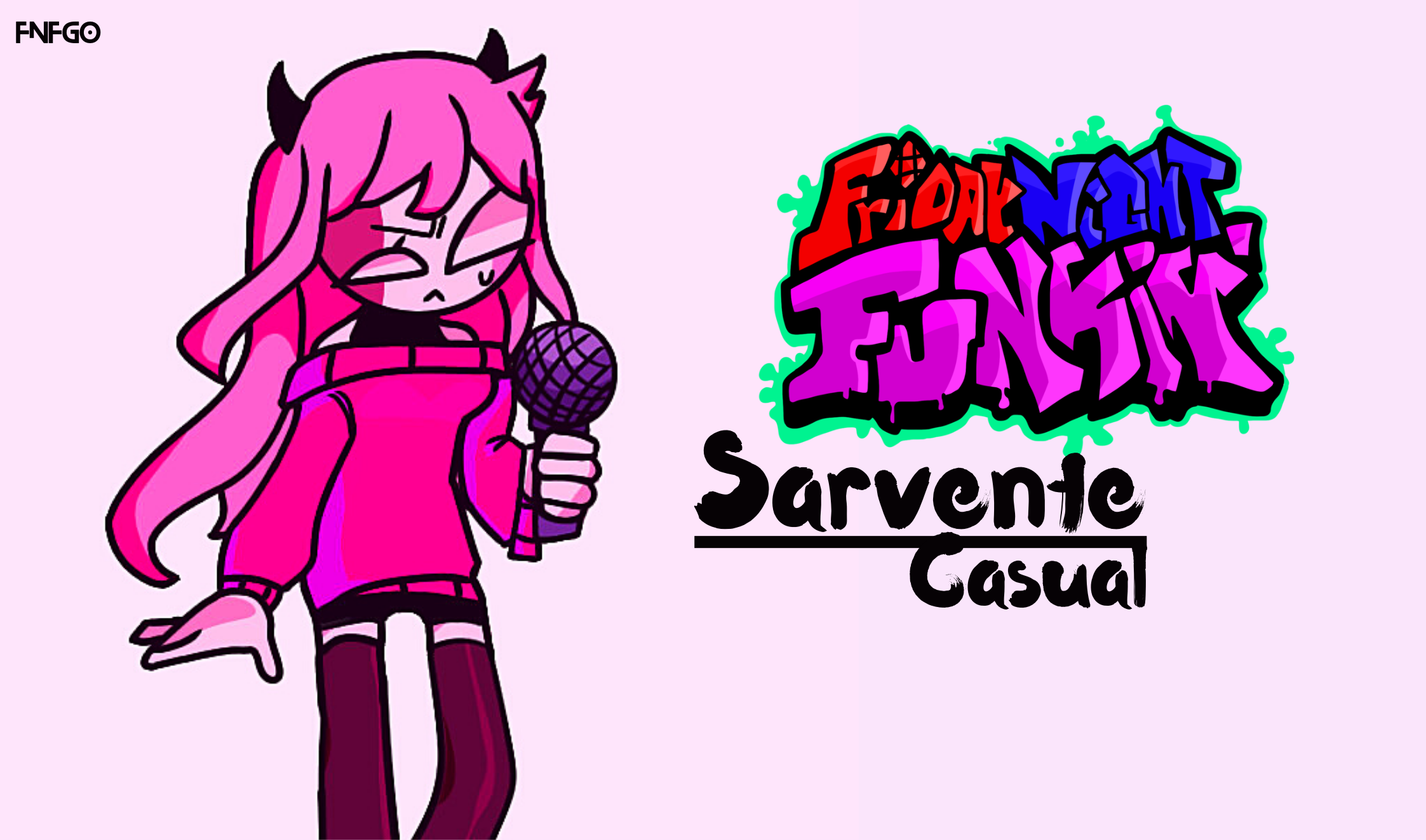 FNF Sarvente's Mid Fight Masses Mod Unblocked games! 
