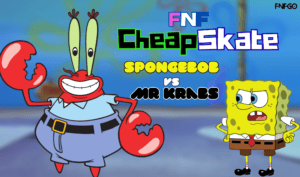 FNF CheapSkate: SpongeBob vs Mr Krabs