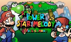  FNF vs SMW: Power Star Melody