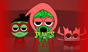 Sprunki Red vs Plants