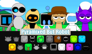 Sprunki Pyramixed But Robot