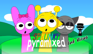 Sprunki Pyramixed Ink Virus