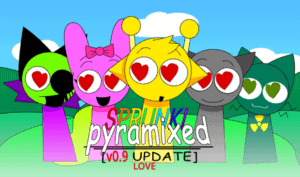 Sprunki Pyramix 0.9 Love Edition