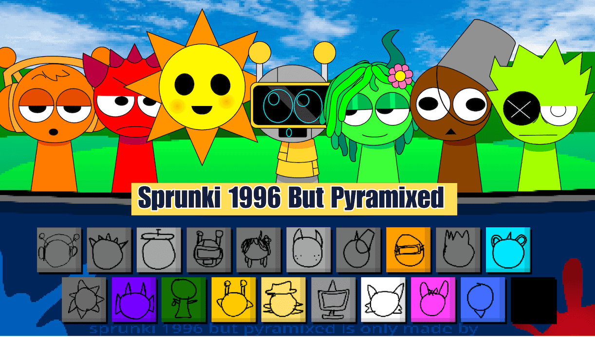 Sprunki 1996 But Pyramixed