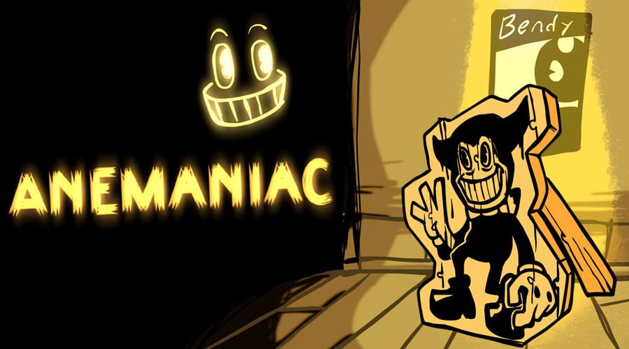 FNF Anemaniac – Bendy vs Ollie