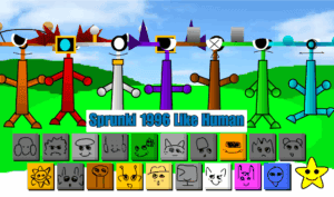 Sprunki 1996 Like Human